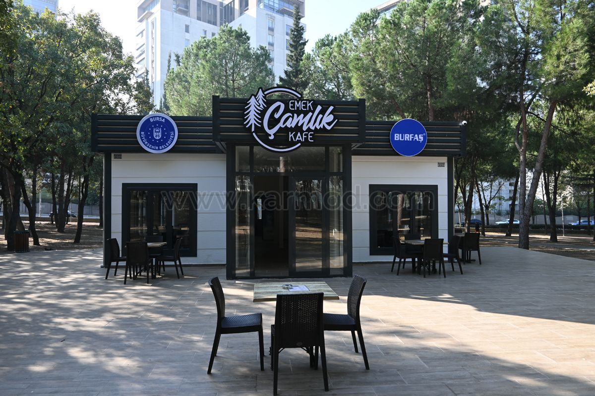 Городской муниципалитет Бурсы BURFAŞ Çamlık Cafe Osmangazi