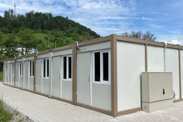 Контейнерний будинок для українських біженців у Німеччині