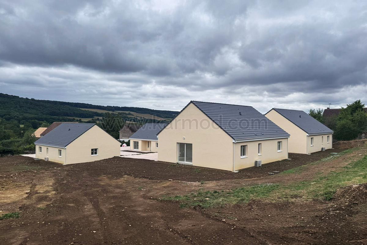 Fransa Çelik Konut Projesi, Dijon – Fransa