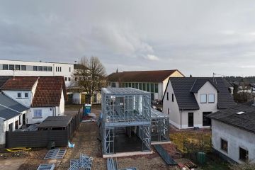 Проект нового стального дома в Саарланде, Германия