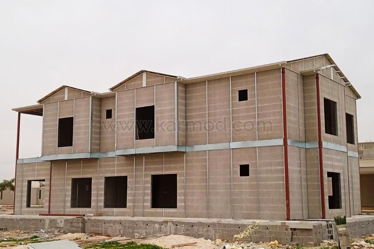 Проект швидкомонтованих будинків у Лівії