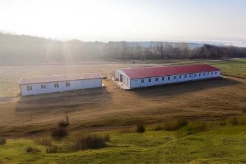 Проект офиса и общежития в Румынии