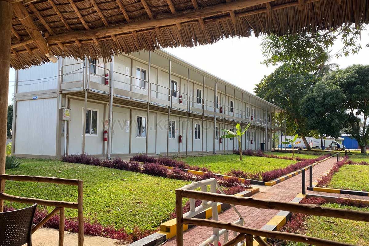 Контейнерні будівельні майданчики в Занзібарі