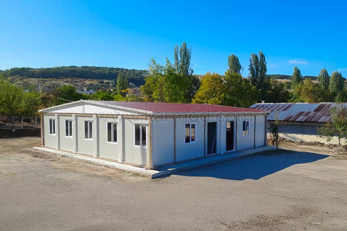 Контейнерное офисное решение для золотого рудника