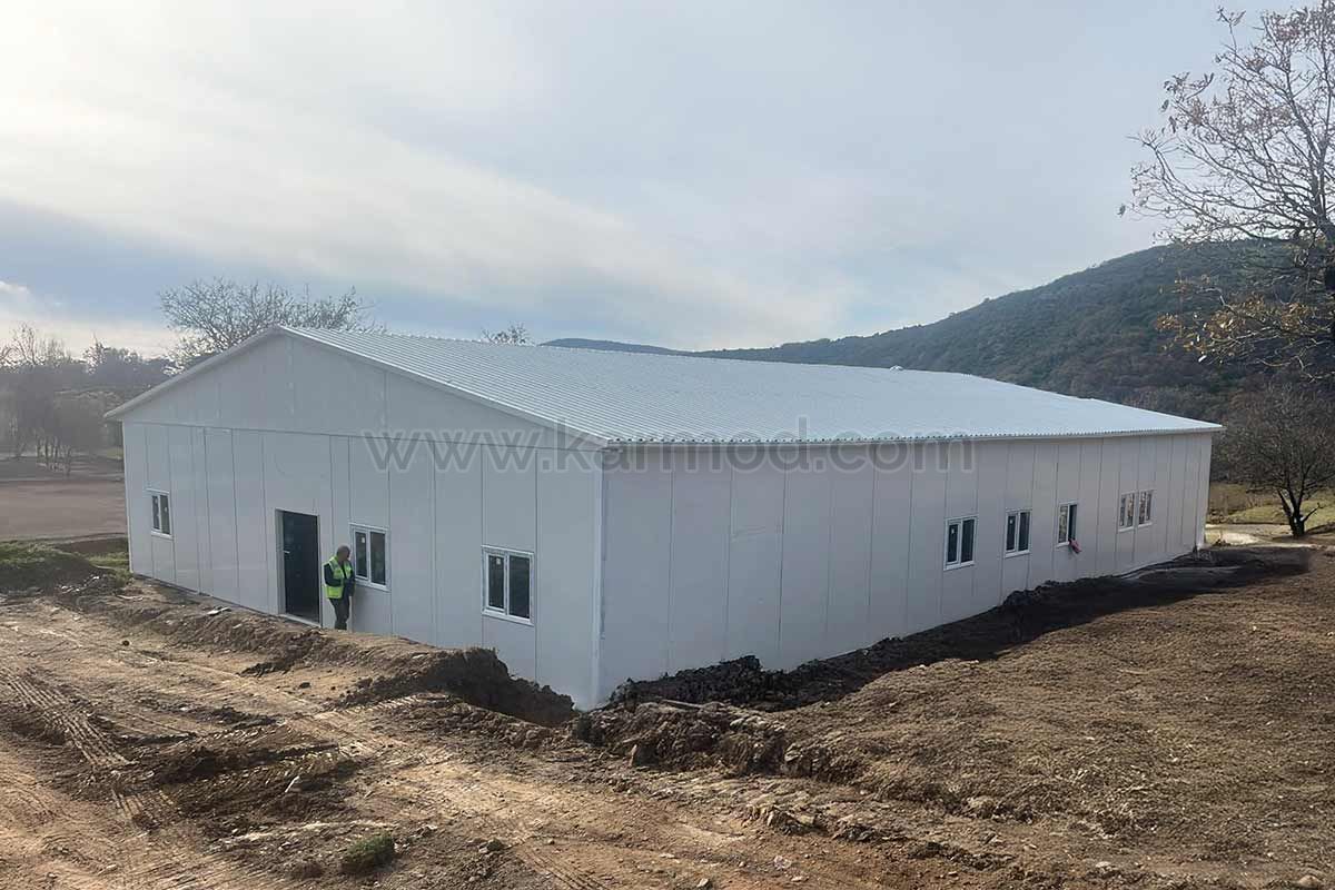 Будівельні споруди для гірничого об'єкта в Чанаккале