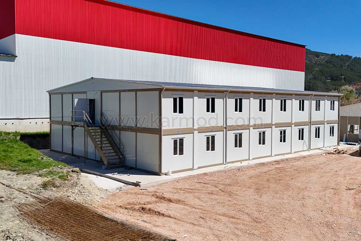 Proyecto dormitorio contenedor – Bolu 763 m²