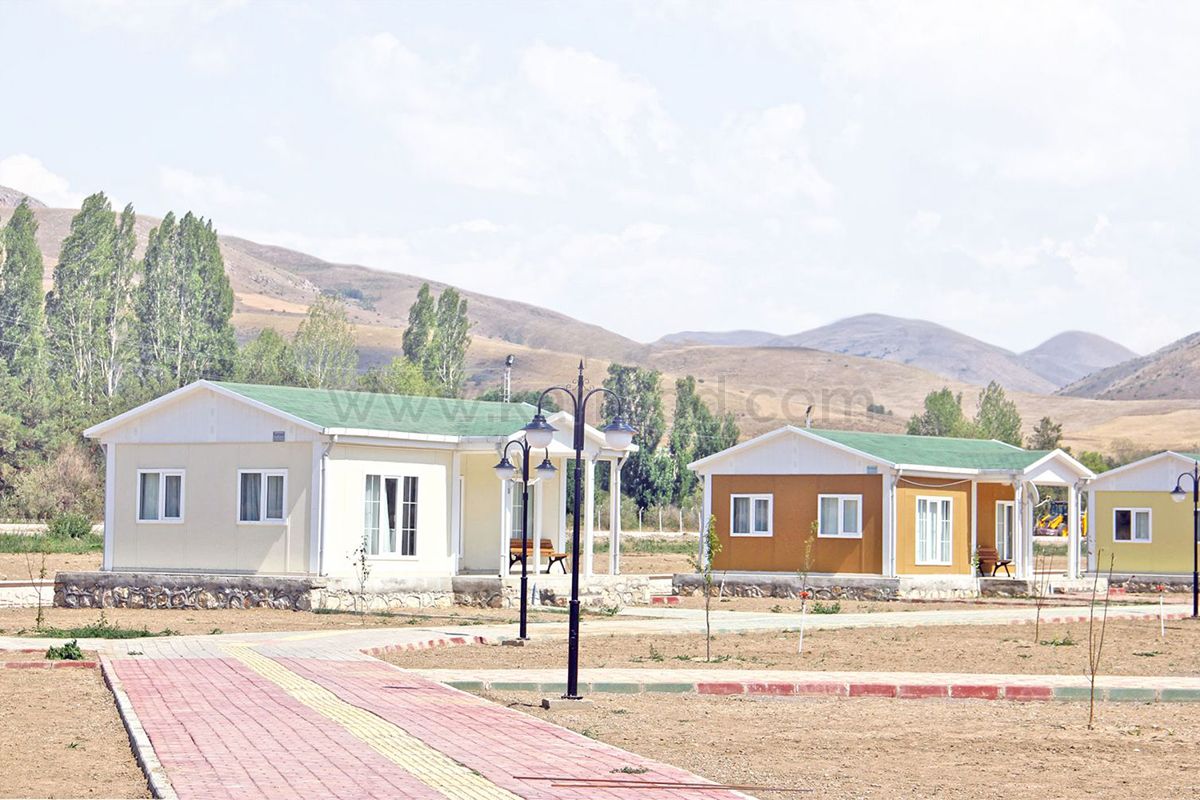 Paraíso Escondido Pré-fabricado no Bayburt