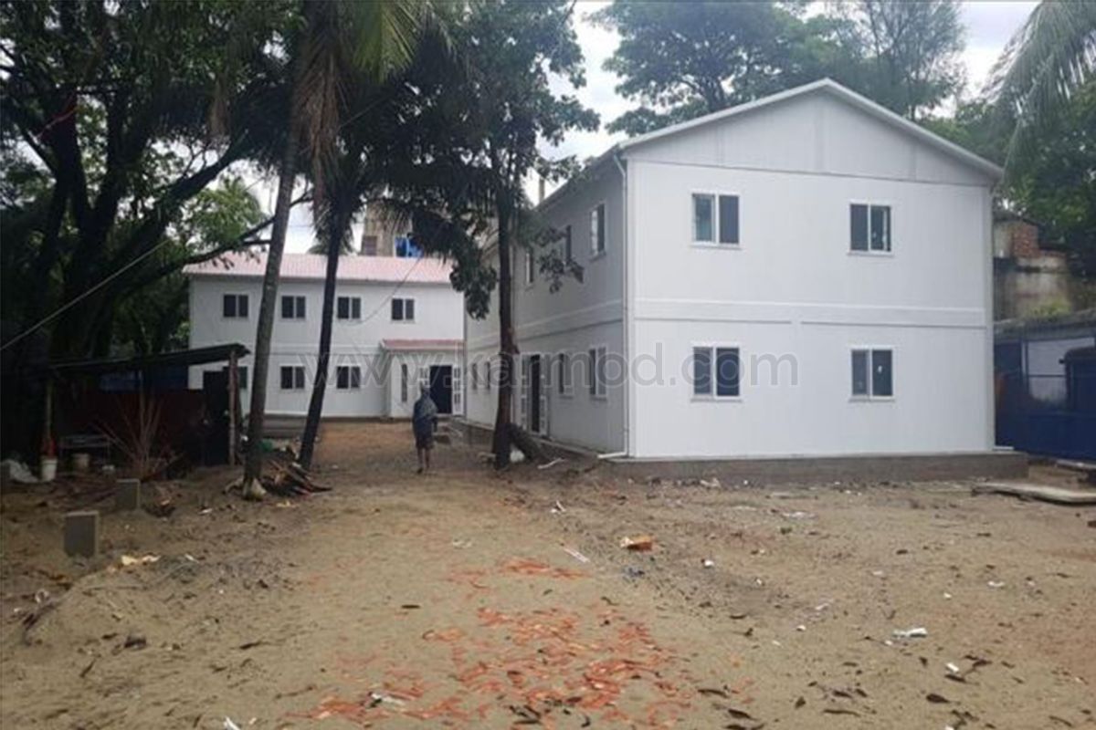 Edifício de escritórios modular em Bangladesh