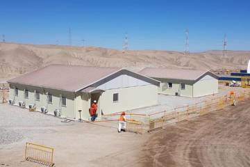 Модульне будівництво для золотодобувного рудника