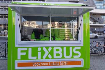 أكشاك تذاكر Flixbus 