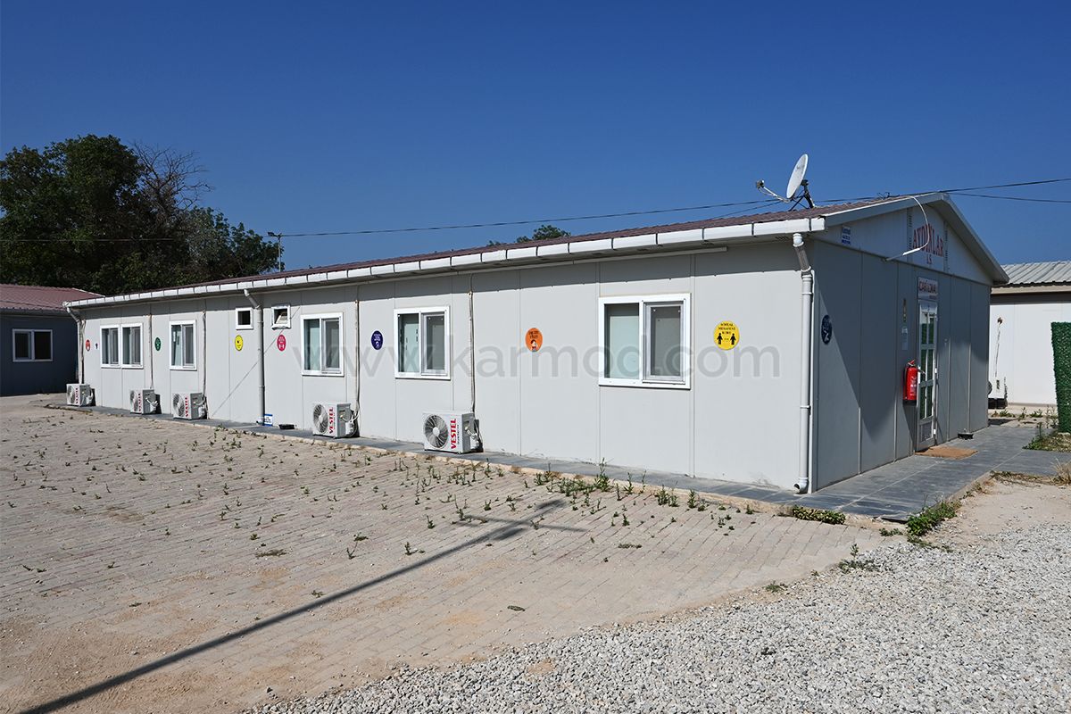 Будівля їдальні на будмайданчику фабрики Aydınlar İnşaat TOGG